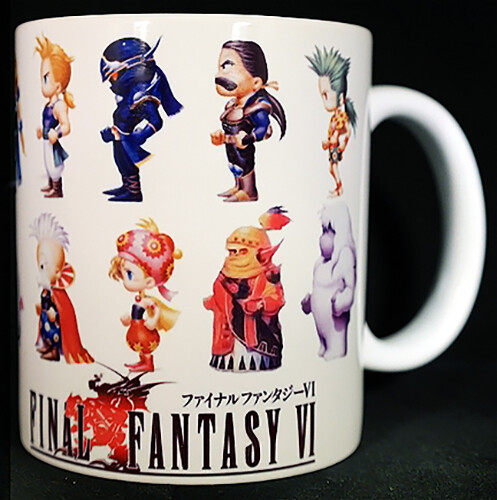 Final fantasy coffee - vi,