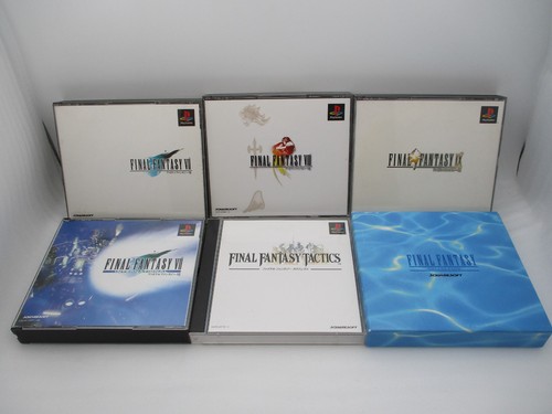 Ps1 final fantasy collection - ps1, 7