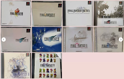 Final fantasy ps1 playstation - final,